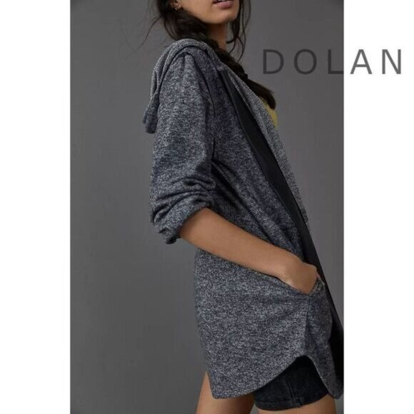 Women's Casual Pockets Zip up Hoodies Tunic Sweatshirt Hoodie Jacket - Picture 4 of 12